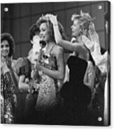 Crowning Vanessa Williams Miss America Acrylic Print