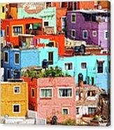 Cultural Colonial Cities Of Mexico Acrylic Print