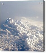 Cumulus Clouds From Aircraft Above Acrylic Print