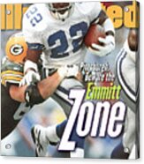Dallas Cowboys Emmitt Smith, 1996 Nfc Championship Sports Illustrated Cover Acrylic Print