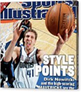 Dallas Mavericks Dirk Nowitzki, 2002 Nba Western Conference Sports Illustrated Cover Acrylic Print