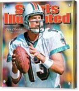 Dan Marino Hall Of Fame Class Of 2005 Sports Illustrated Cover Acrylic Print