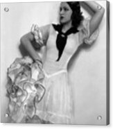 Danseuse De Flamenco Acrylic Print