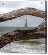 Deadwood View - Morris Island Lighthouse In Charleston South Carolina Acrylic Print