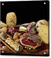 Delicious Typical Argentinean Antipasto Acrylic Print