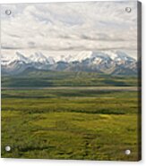 Denali Np Alaska Range Landscape Acrylic Print