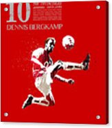 Dennis Bergkamp - Invincibles Arsenal Acrylic Print