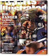 Denver Broncos Von Miller, 2016 Nfl Football Preview Issue Sports Illustrated Cover Acrylic Print