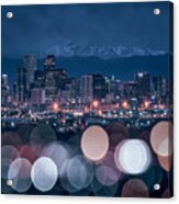 Denver Skyline Acrylic Print