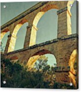 Devil's Bridge Tarragona Spain Iv Acrylic Print