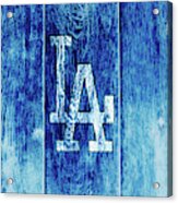 Dodger Wall Acrylic Print