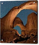Double  Arch  - Nature Window In Utah Acrylic Print