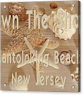 Down The Shore - Mantoloking Beach, New Jersey Acrylic Print