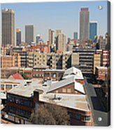 Downtown City Johannesburg, South Acrylic Print