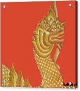 Dragon Temple Of Siam Acrylic Print