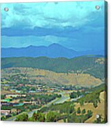 Durango Colorado From The Upper Highway Acrylic Print