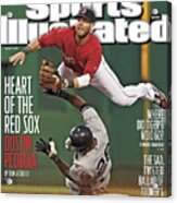 Dustin Pedroia Heart Of The Red Sox Sports Illustrated Cover Acrylic Print