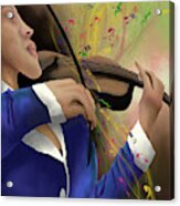 Dusting Off The Violin Acrylic Print