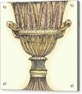 Dusty Urn Sketch Ii Acrylic Print