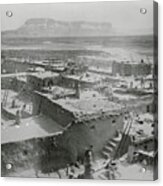 Dwelling Of Zuni Tribe Of Native Acrylic Print