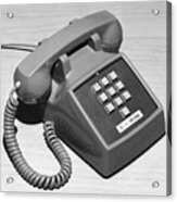 Early Touch-tone Telephone Acrylic Print