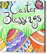 Easter Eggs Acrylic Print