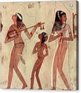 Egyptian Arched Harp Acrylic Print