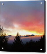Elk Ridge Sunrise Acrylic Print