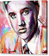 Elvis Presley Painting Acrylic Print