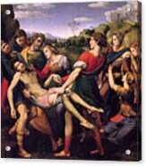 Entombment Of Christ Acrylic Print