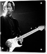 Eric Clapton Performs In Atlanta Georgia Acrylic Print