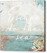 Escape To The Sea Acrylic Print