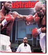 Evander Holyfield, 1991 Wbcwbaibf Heavyweight Title Sports Illustrated Cover Acrylic Print