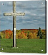 Father Andre's Cross Acrylic Print