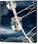 Ferris  Big Wheel, Bournemouth. Acrylic Print