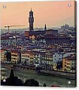 Firenze Florence Acrylic Print