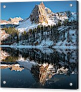 First Snow At Lake Blanche Acrylic Print
