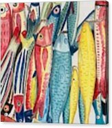 Fish Fest Acrylic Print