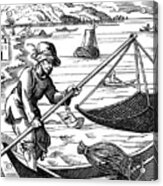 Fisherman, 16th Century 1849.artist Acrylic Print