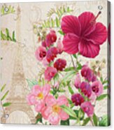 Fleur De Paris I Acrylic Print