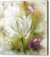 Floral Dust Acrylic Print