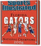Florida Gators Commemorative Sports Illustrated Cover Acrylic Print