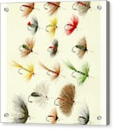 Fly Fishing Lures 1 Acrylic Print