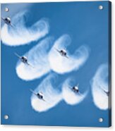 Flying Team Acrylic Print