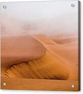 Foggy Namib Desert Acrylic Print