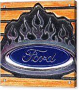 Ford Fire Acrylic Print