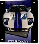 Ford Gt - City Escape Acrylic Print