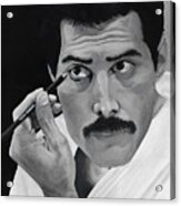 Freddie Mercury Acrylic Print