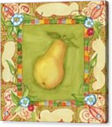 French Country Pear Acrylic Print