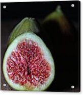 Fresh Figs Close Up Acrylic Print